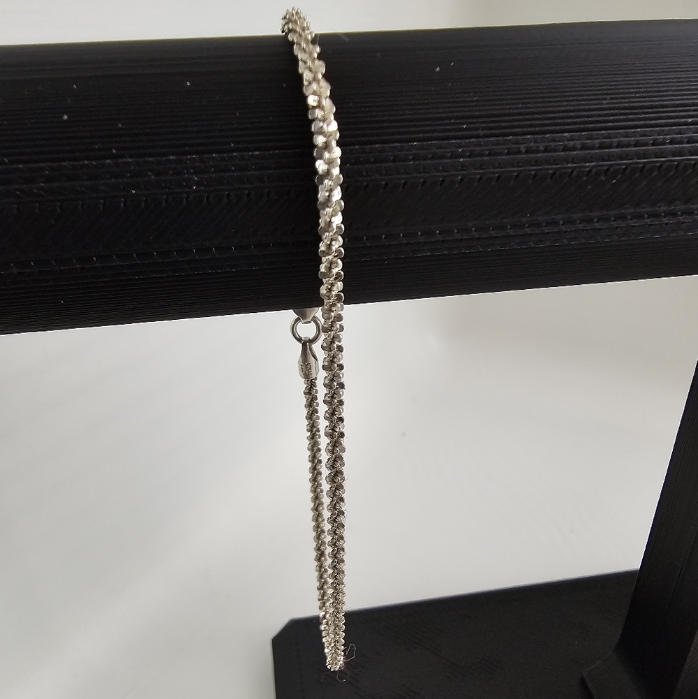 Kazia SPA 7.75 Inch Sterling Silver Bracelet